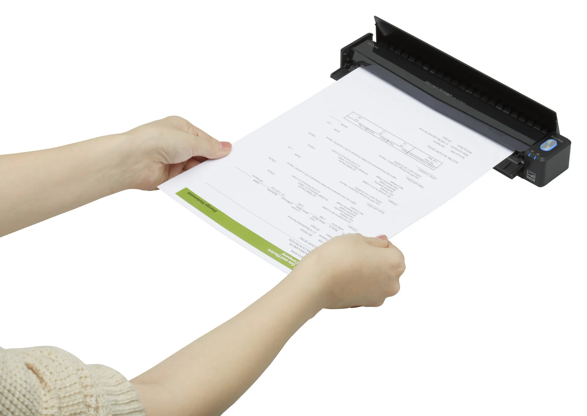 Ricoh ScanSnap iX100 CDF + Bogenscanner 600 x 600 DPI A4 Schwarz – Bild 5