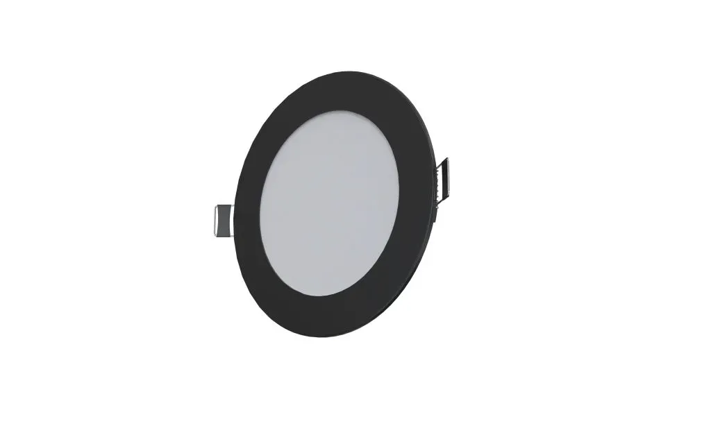 Synergy 21 LED Ultra Slim LED Panel Light V6 6W dual white (CCT) Schwarz 24V – Bild 3