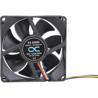 ES 80mm 800-6.000rpm Fan 80x80x25mm, Gehäuselüfter ES 80mm 800-6.000rpm Fan 80x80x25mm, Gehäuselüfter