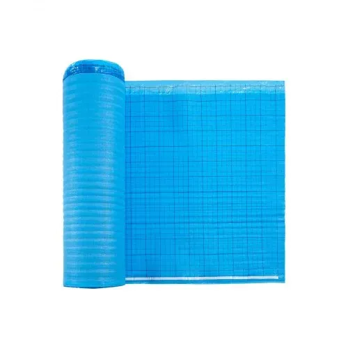 VEVOR Trittschalldämmung, 18,6 m²/Rolle, 3-in-1 3 mm dicke Dämmungunterlage mit Klebeband & Dampfsperre, EPE-Schaum mit blauem PE, Schalldämmung & Geräuschreduzierung, für Laminat-Holzböden – Bild 8