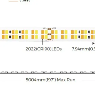 Synergy 21 LED Flex Strip 2022 – 504 DW (CCT) DC24V 70W IP20 Synergy 21 LED Flex Strip 2022 – 504 DW (CCT) DC24V 70W IP20