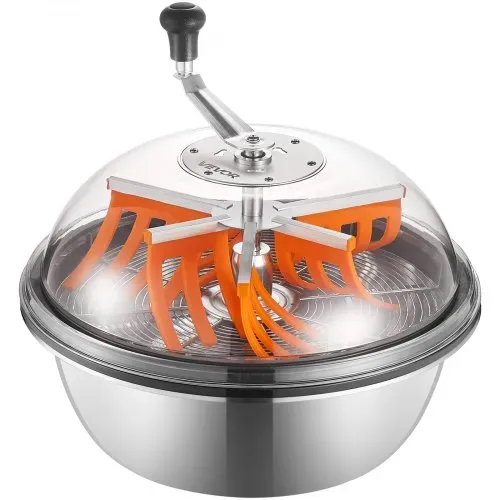 VEVOR Erntemaschine, 48 cm manueller Knospentrimmer, mit Edelstahlklingen, Bud Trimmer, Nass- & Trocken-Hydrokultur-Schneidemaschine, gedrehter Schleuderschnitt für Blätter, Knospen, Blumen – Bild 10
