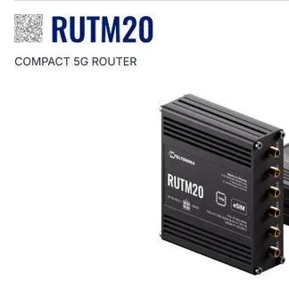 Teltonika · Router · RUTM20 · Kompakter 5G Router Teltonika · Router · RUTM20 · Kompakter 5G Router