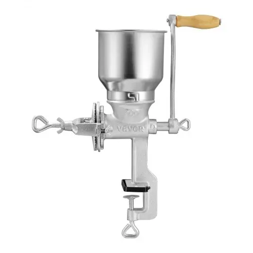 VEVOR Getreidemühle Manuell aus Gusseisen, Handkurbel Kornmühle mit Hohem Trichter & Stabiler Tischklemme, Malzmühle Kaffeemühle Gewürzmühle für Kaffeebohnen Gewürze Weizen Mais Nüsse, Küchenhelfer – Bild 8
