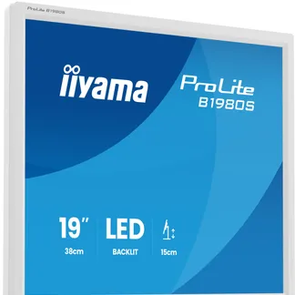 iiyama ProLite Ein beeindruckender 19″ (48 cm) Business-Monitor mit LED-Hintergrundbeleuchtung und einem höhenverstellbaren Standfuß iiyama ProLite Ein beeindruckender 19″ (48 cm) Business-Monitor mit LED-Hintergrundbeleuchtung und einem höhenverstellbaren Standfuß