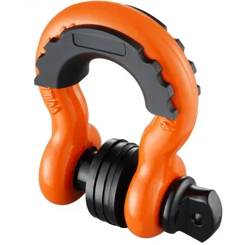 VEVOR 2er-Pack 3/4 Zoll D-Ring-Schäkel mit 7/8 Zoll Schraubstift Bruchfestigkeit 28500kg – Bild 10
