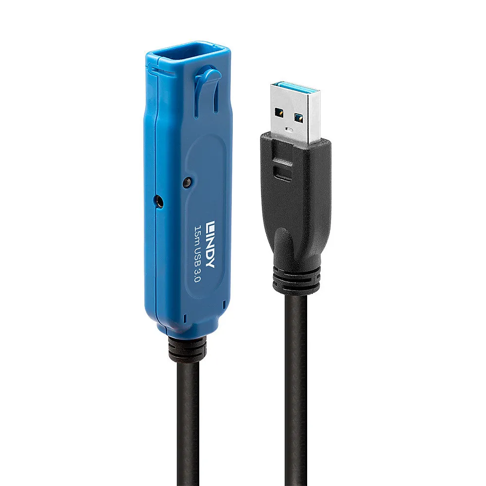 Lindy 43229 USB Kabel USB 3.2 Gen 1 (3.1 Gen 1) 15 m USB A 5 Gbit/s Schwarz Lindy 43229 USB Kabel USB 3.2 Gen 1 (3.1 Gen 1) 15 m USB A 5 Gbit/s Schwarz