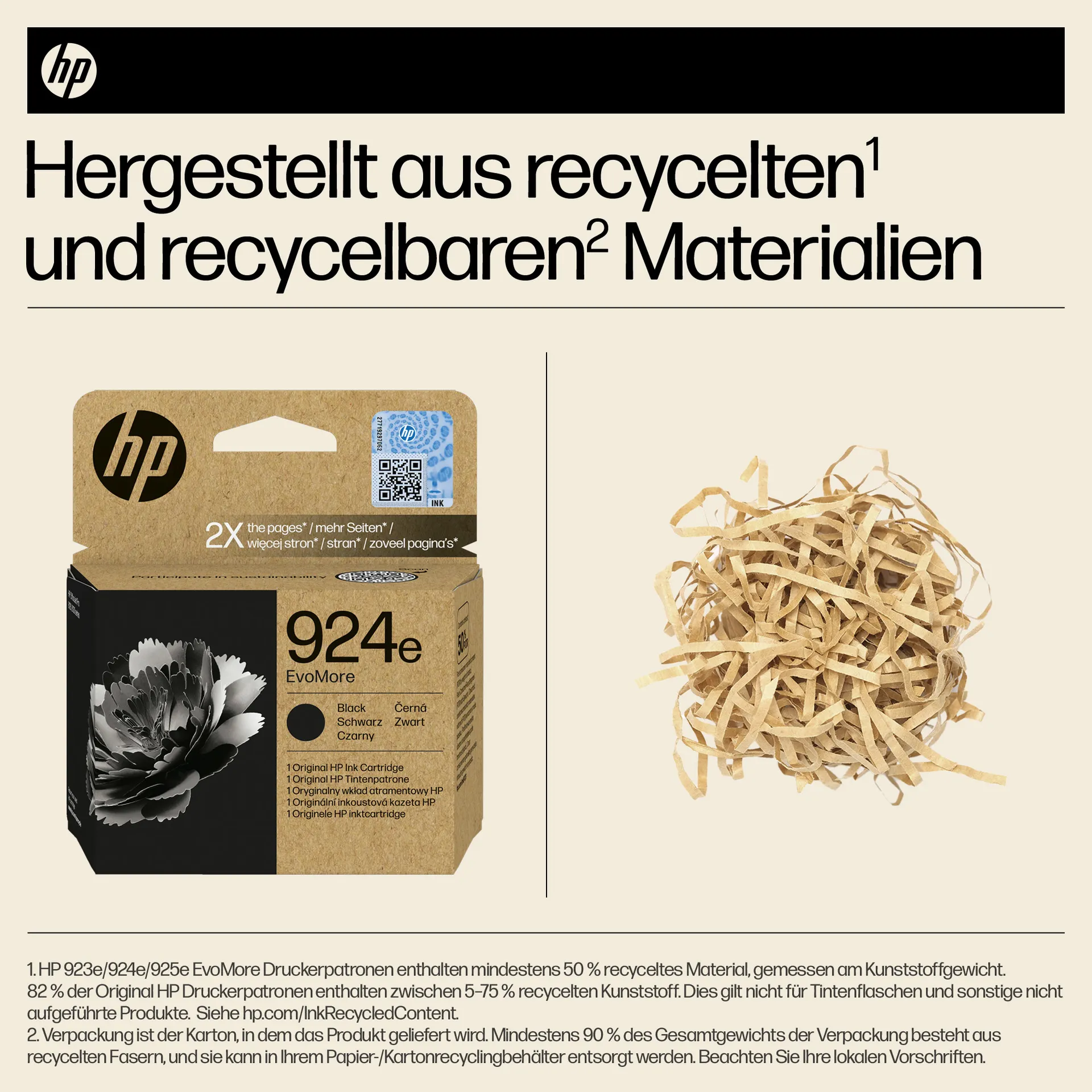 HP 924e EvoMore Schwarz Original Druckerpatrone – Bild 6