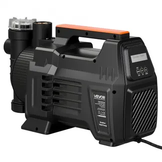 VEVOR Gartenpumpe 1300 W, Bewässerungspumpe Max. Fördermenge 4800 L/h, PP-Jetpumpe, Saugpumpe mit 48 m Fördehöhe, Intelligenter Elektronischen Steuerung, für Gartenbewässerung & Rasensprenger VEVOR Gartenpumpe 1300 W, Bewässerungspumpe Max. Fördermenge 4800 L/h, PP-Jetpumpe, Saugpumpe mit 48 m Fördehöhe, Intelligenter Elektronischen Steuerung, für Gartenbewässerung & Rasensprenger
