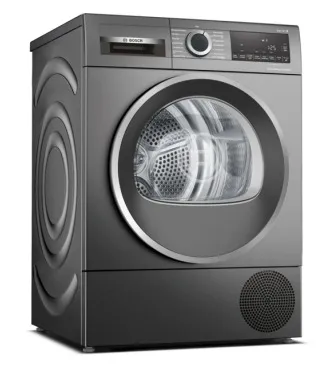 Bosch Serie 6 WQG2450R10 Wäschetrockner Freistehend Frontlader 9 kg Schwarz Bosch Serie 6 WQG2450R10 Wäschetrockner Freistehend Frontlader 9 kg Schwarz