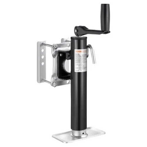 VEVOR Anhängerheber, 907 kg dynamische Tragkraft, robuste, schwenkbare Ausdrehstütze, 265-515 mm Abstellstütze mit Griff für Wohnwagenanhänger, Pferdeanhänger, Nutzanhänger und Yachtanhänger VEVOR Anhängerheber, 907 kg dynamische Tragkraft, robuste, schwenkbare Ausdrehstütze, 265-515 mm Abstellstütze mit Griff für Wohnwagenanhänger, Pferdeanhänger, Nutzanhänger und Yachtanhänger