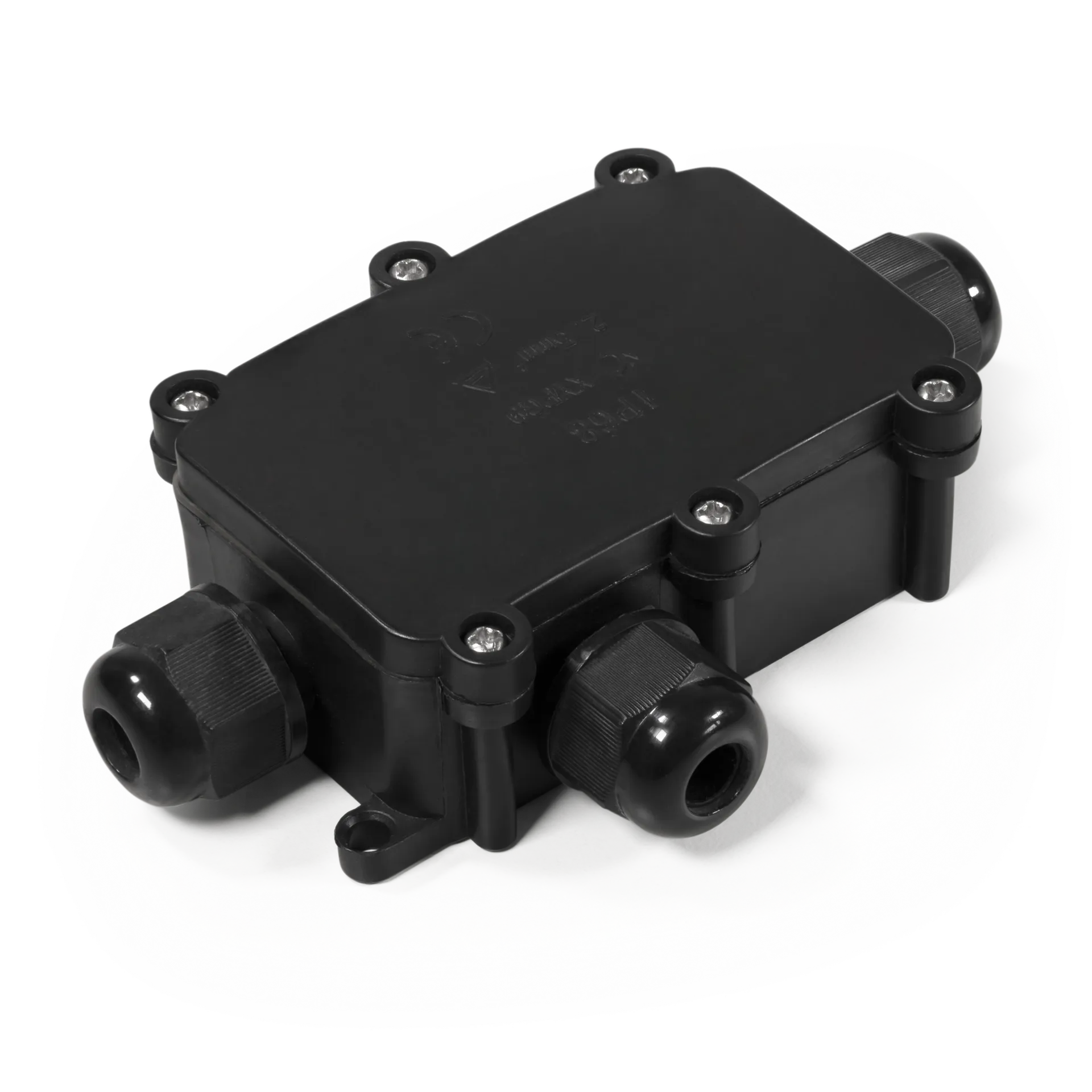 Abzweigdose McPower, IP68 – für Außen, 1 Ein- und 2 Ausgänge, T-Version, 124x72x32mm Abzweigdose McPower, IP68 – für Außen, 1 Ein- und 2 Ausgänge, T-Version, 124x72x32mm