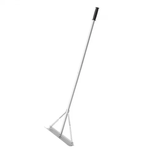 VEVOR Teerverteiler 508 mm, Teerschieber aus Alu, Splittschieber mit 1510 mm Griff, Asphaltrechen-Werkzeug zum Einebnen von Asphalt und Land, Betonpflasterung, Sandglättung, keine Zähne – Bild 9