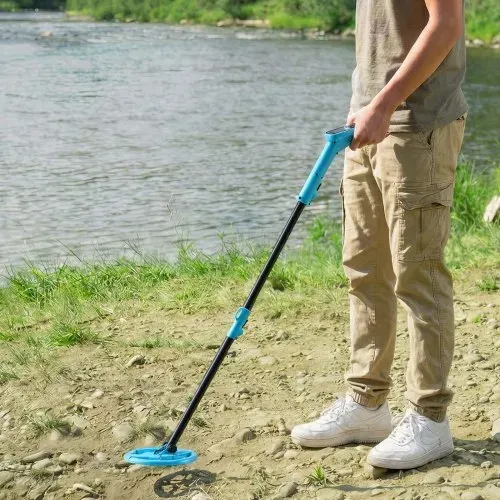 VEVOR Metalldetektor 101,6 mm, Metallsuchgerät, Golddetektor mit LCD-Display, 152,4 mm IP68 Wasserdichte Suchspule, Einstellbarer Suchbereich von 65 bis 92 cm für die Goldexploration – Bild 7