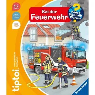 tiptoi Wieso? Weshalb? Warum? Bei der Feuerwehr, Lernbuch tiptoi Wieso? Weshalb? Warum? Bei der Feuerwehr, Lernbuch