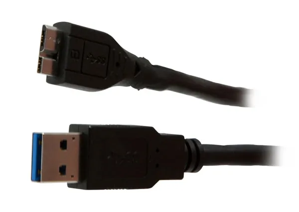 Kabel USB, A(St) => MicroB(St), 3.0m, USB3.0, schwarz, Synergy 21, Kabel USB, A(St) => MicroB(St), 3.0m, USB3.0, schwarz, Synergy 21,