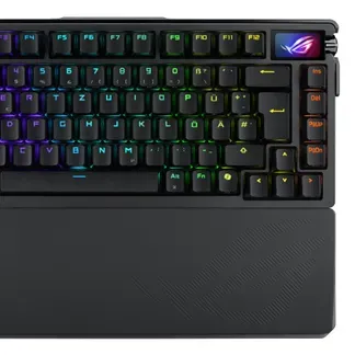 ASUS ROG Azoth Extreme Tastatur Gaming USB + RF Wireless + Bluetooth QWERTZ Schwarz ASUS ROG Azoth Extreme Tastatur Gaming USB + RF Wireless + Bluetooth QWERTZ Schwarz