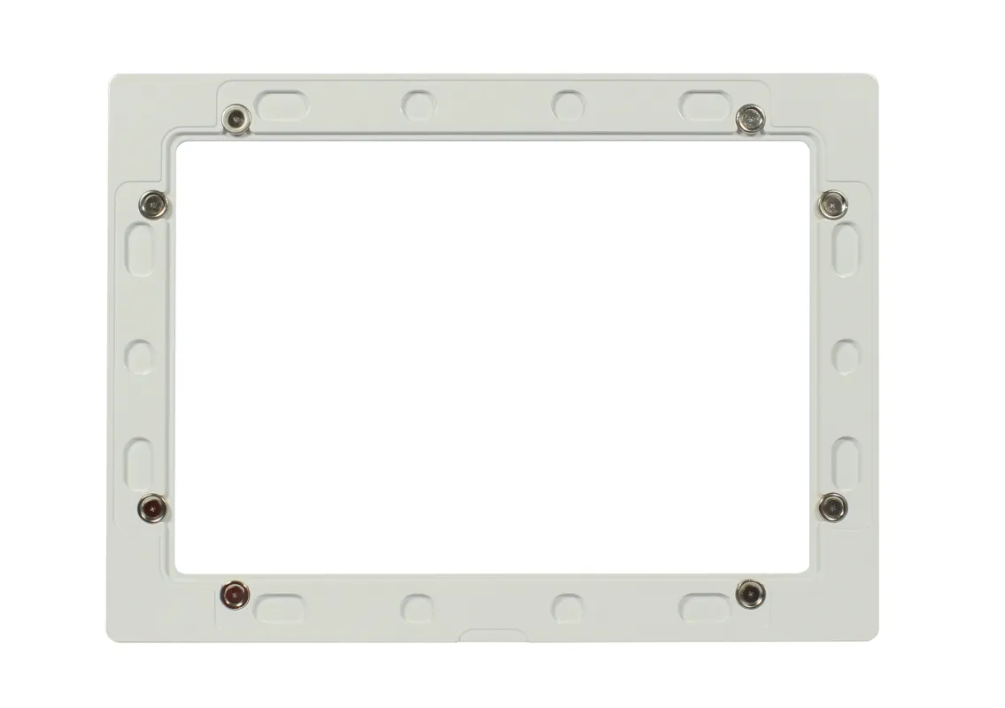 ALLNET Touch Display Tablet 10 Zoll zbh. Blende für Einbaurahmen, weiß schmal – Bild 2