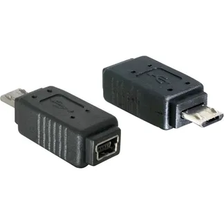 USB Adapter, Micro-USB Stecker > Mini-USB Buchse USB Adapter, Micro-USB Stecker > Mini-USB Buchse