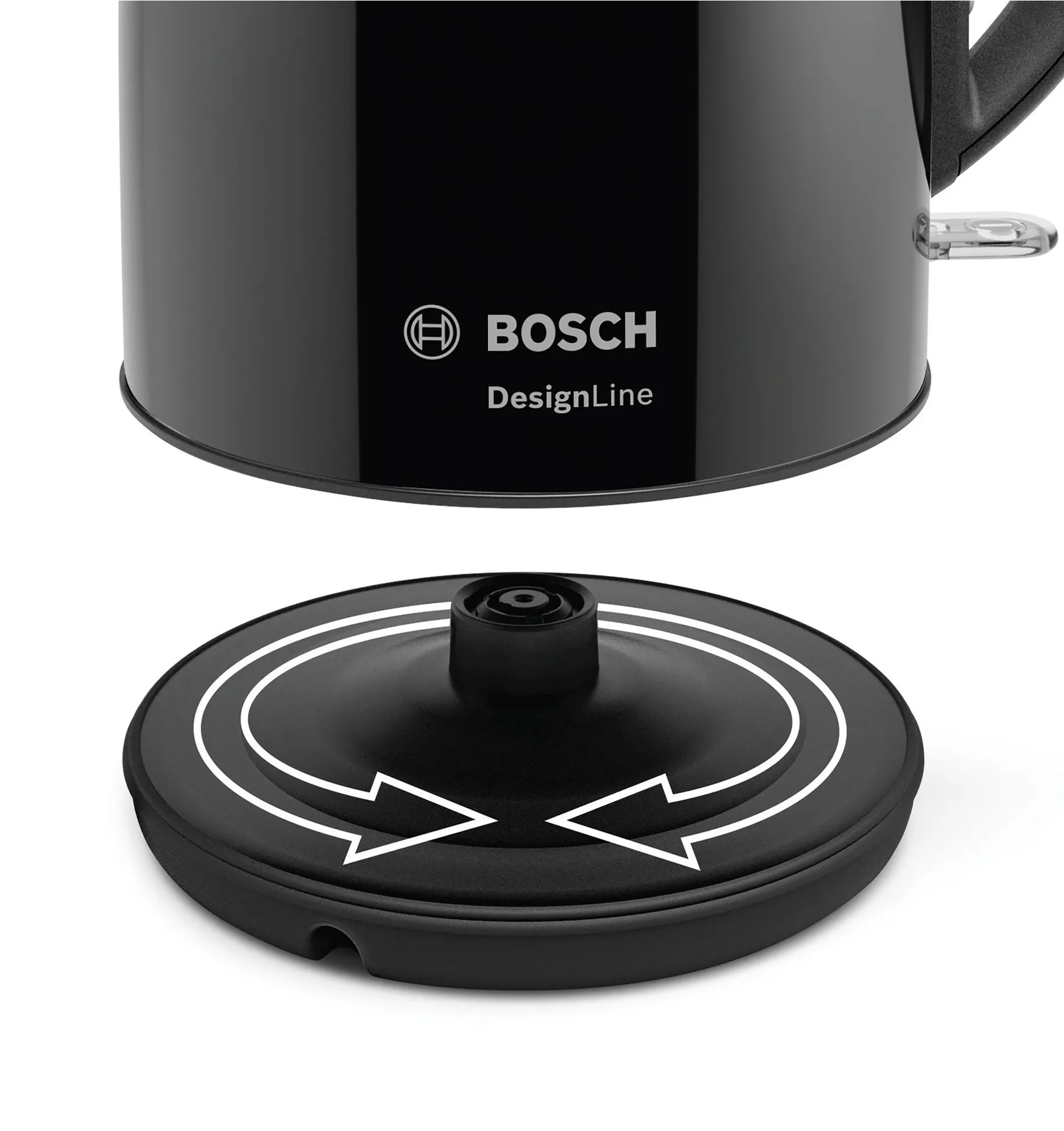 Bosch TWK3P423 Wasserkocher 1,7 l 2400 W Schwarz – Bild 3