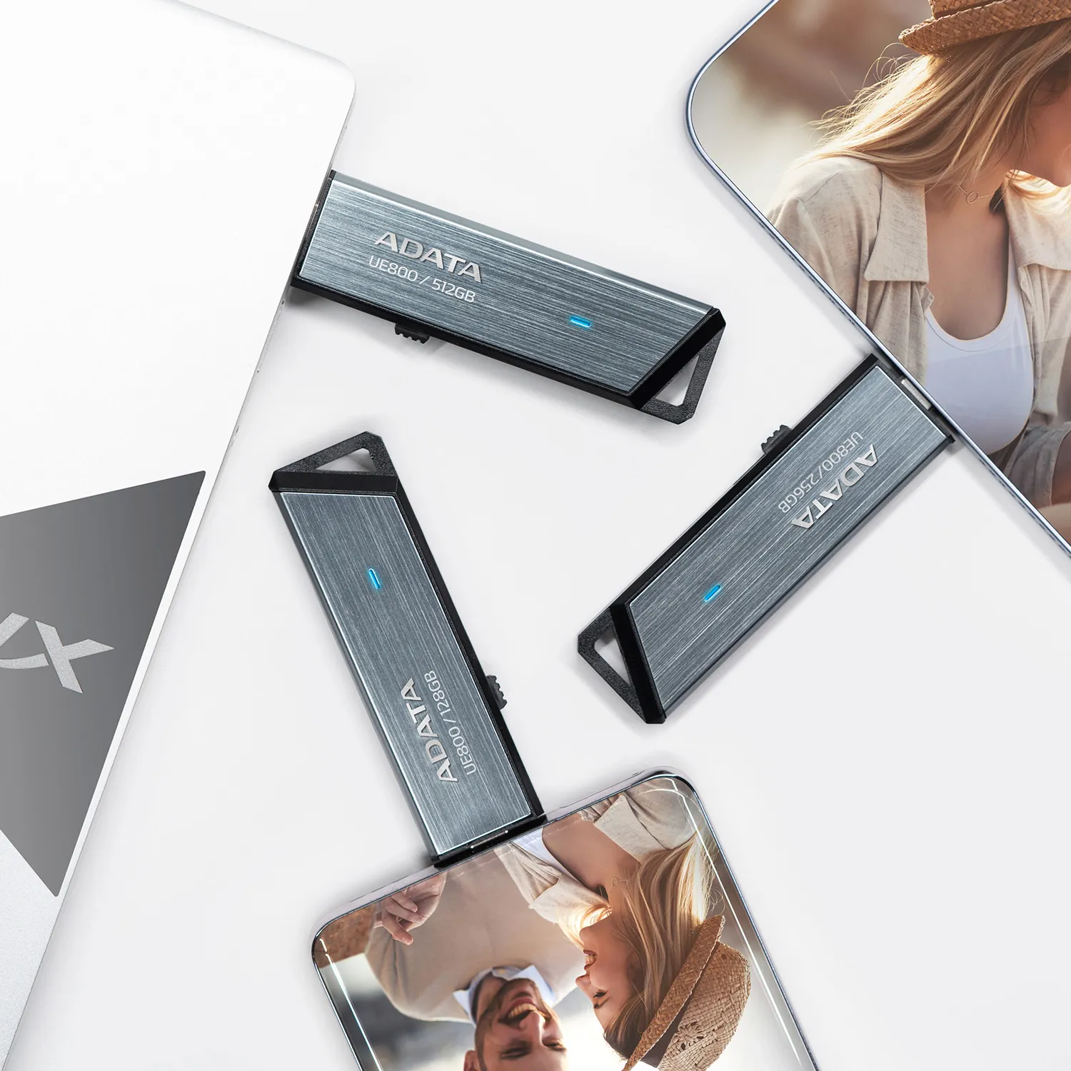 ADATA AELI-UE800-2T-CSG USB-Stick 2 TB USB Typ-C 3.2 Gen 2 (3.1 Gen 2) Silber – Bild 6