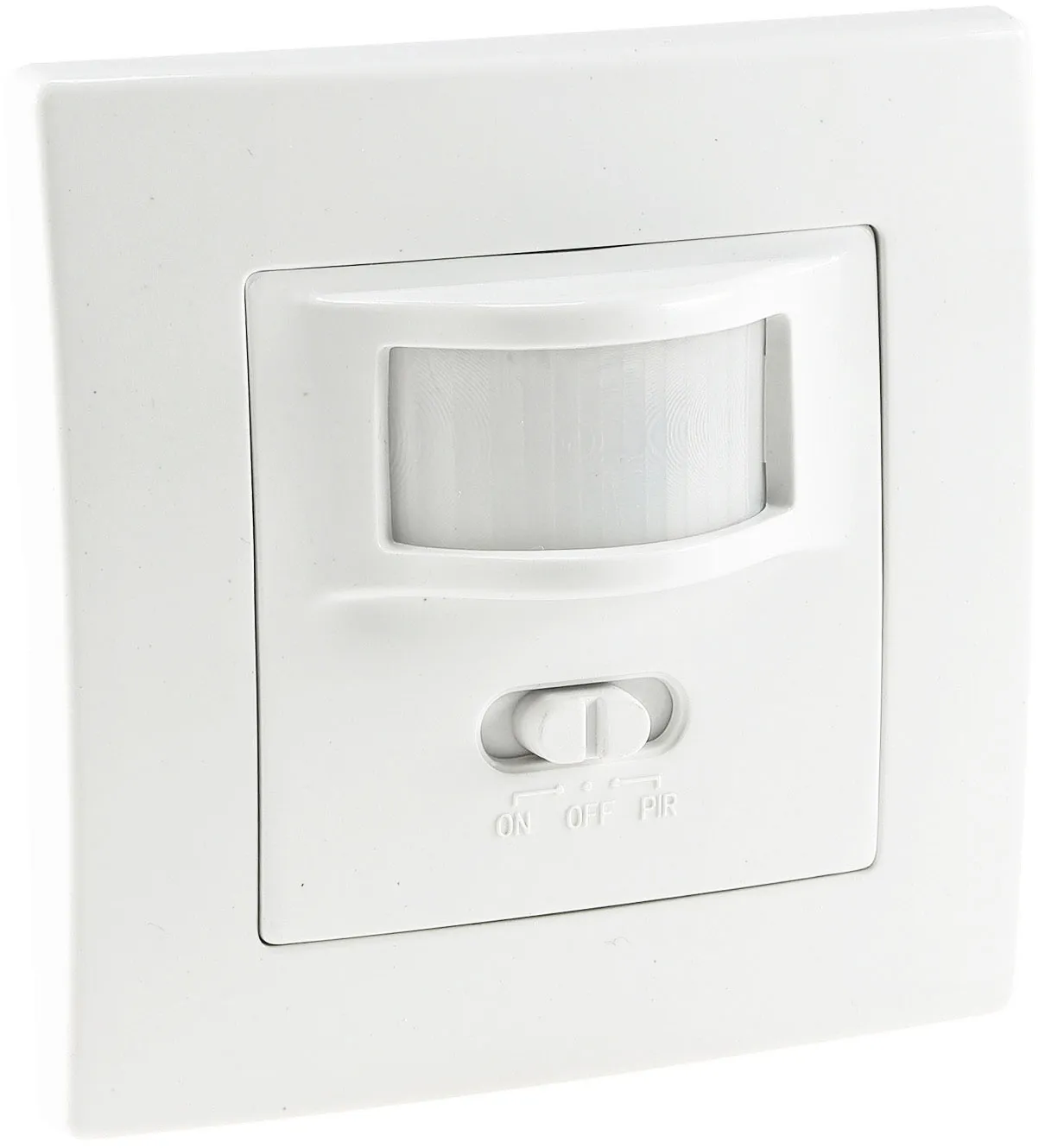 Unterputz PIR-Bewegungsmelder 160° LED geeignet, 2-Draht Technik, weiß Unterputz PIR-Bewegungsmelder 160° LED geeignet, 2-Draht Technik, weiß