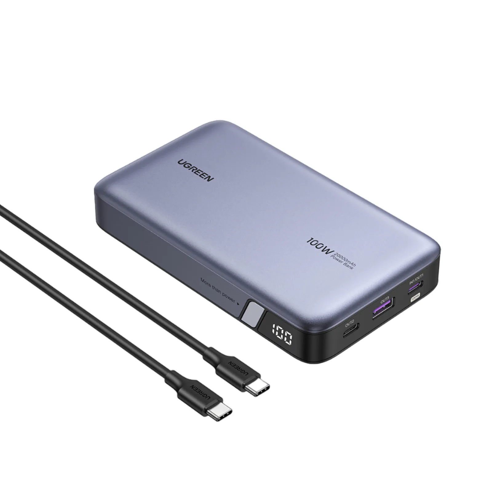 Ugreen 25188 Powerbank 20000 mAh Grau Ugreen 25188 Powerbank 20000 mAh Grau