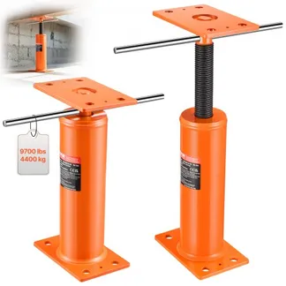 VEVOR Wagenheber für den Hausgebrauch, 2er-Pack, Höhenbereich von 30,5 bis 40,6 cm, maximale Tragkraft pro Einheit: 40,6 kg, verstellbarer Stützbalken, Kellerheberpfosten zum Nivellieren, Teleskop-Stahlheber für vorübergehende Unterstützung VEVOR Wagenheber für den Hausgebrauch, 2er-Pack, Höhenbereich von 30,5 bis 40,6 cm, maximale Tragkraft pro Einheit: 40,6 kg, verstellbarer Stützbalken, Kellerheberpfosten zum Nivellieren, Teleskop-Stahlheber für vorübergehende Unterstützung