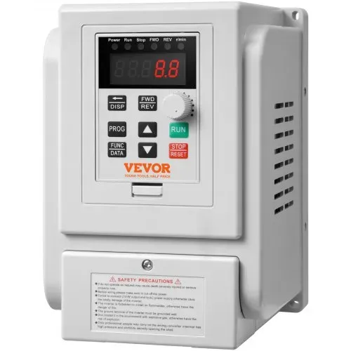 VEVOR 4kW 18A 5PS Frequenzumrichter VFD AC 220–240V Frequenzregler Drehzahlregler Frequenzwandler Wechselrichtermotor VFD Inverter Variable Frequency Driver inkl. 20cm Steuerkabel – Bild 9