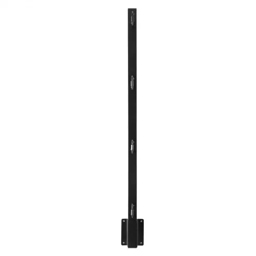 VEVOR Übersteigschutz Zaunerhöhung, 12er-Pack. Stacheldrahtarm 815x75x45 mm, Stacheldrahtabweiser, Stacheldrahthalter aus Stahl, flach oder oberflächenmontierte Stacheldraht-Verlängerungsarme – Bild 10