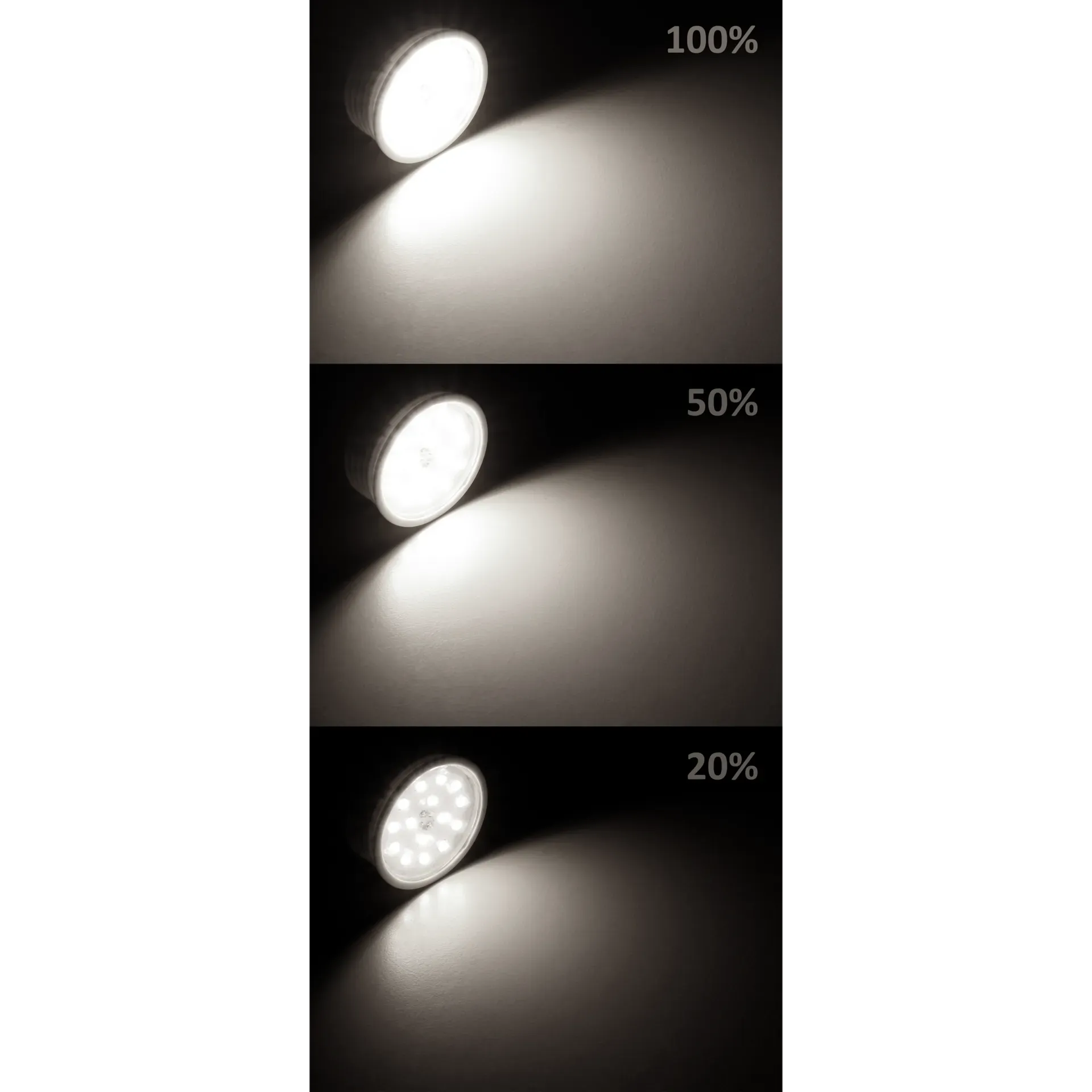 LED-Modul McShine, 7W, 470Lumen, 230V, 50x23mm, neutralweiß, 4000K, step-dimmbar – Bild 2