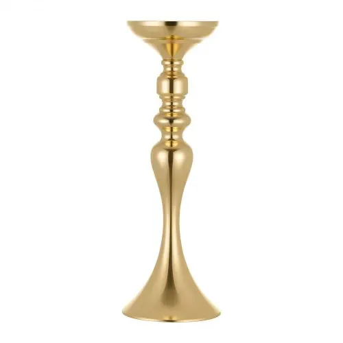 VEVOR 16 Stk. Hochzeitsvasen Tafelaufsatz Blumenvasen für Hochzeit 38 cm Hoch, Metall Tafelaufsatz Vasen mit Blumenständern, Mittelstück Tischvase für Hochzeiten Party Jubiläumsfeier Zeremonie, Gold – Bild 10