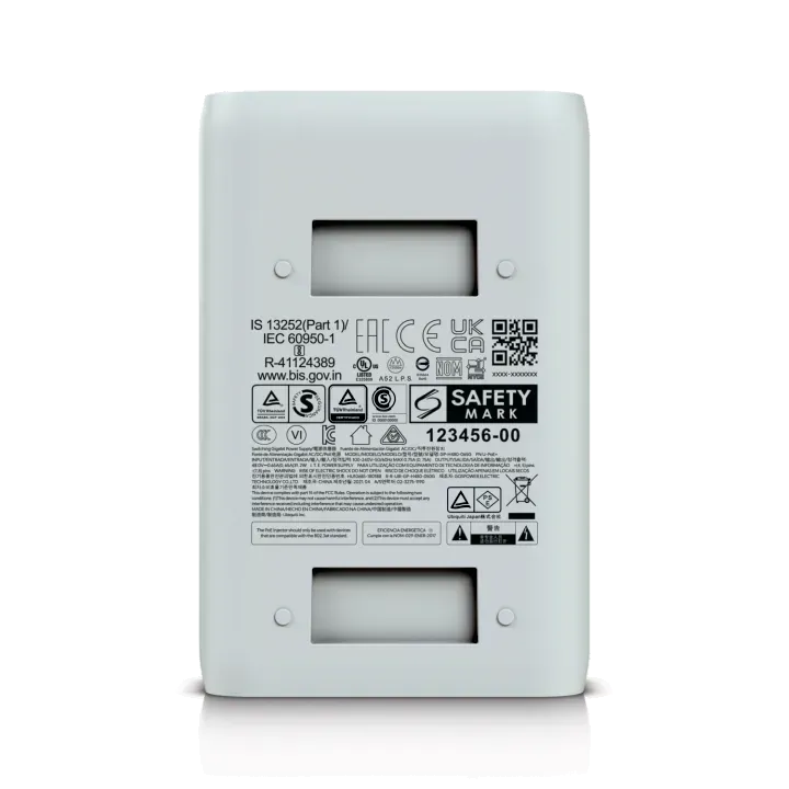 Ubiquiti PoE Injector • PoE+ • 30W • GbE • U-PoE+ – Bild 6