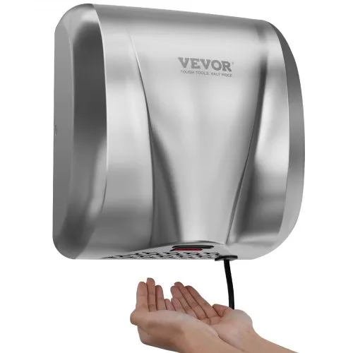 VEVOR Händetrockner 1300W Elektrischer Handtrockner 7-10s Trocknungszeit Kommerzieller Wandhandtrockner Handfön mit HEPA-Filter 99,97% Filtrationseffizienz Lufthandtrockner Küche Badezimmer Toilette VEVOR Händetrockner 1300W Elektrischer Handtrockner 7-10s Trocknungszeit Kommerzieller Wandhandtrockner Handfön mit HEPA-Filter 99,97% Filtrationseffizienz Lufthandtrockner Küche Badezimmer Toilette