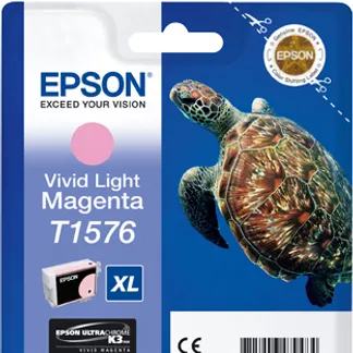 Epson Turtle T1576 Vivid Light Magenta Epson Turtle T1576 Vivid Light Magenta
