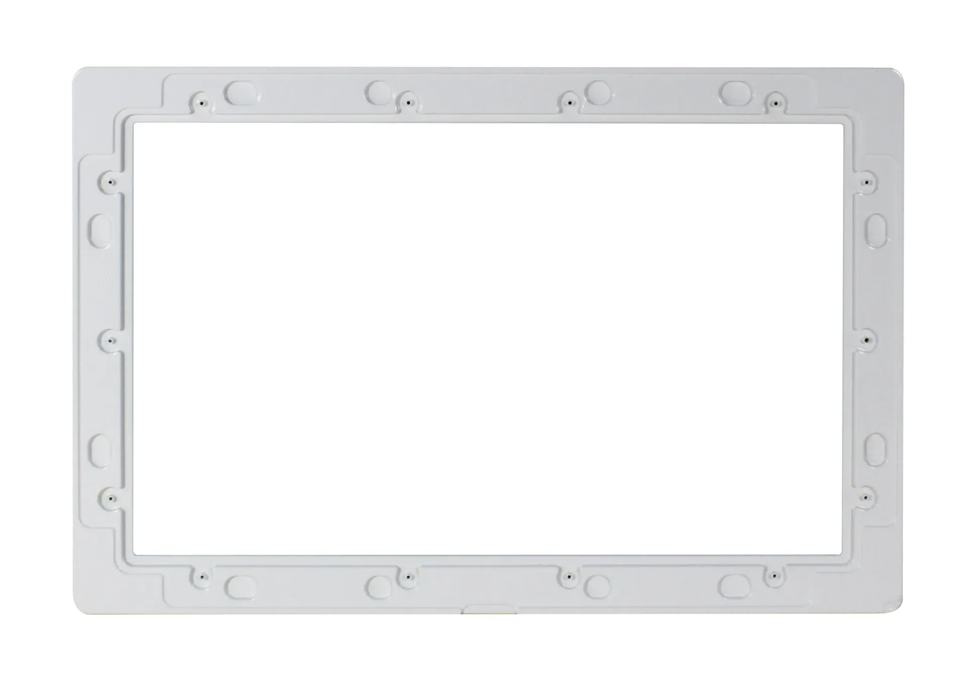 ALLNET Touch Display Tablet 14 Zoll zbh. Blende für Einbaurahmen Weiß schmal – Bild 2