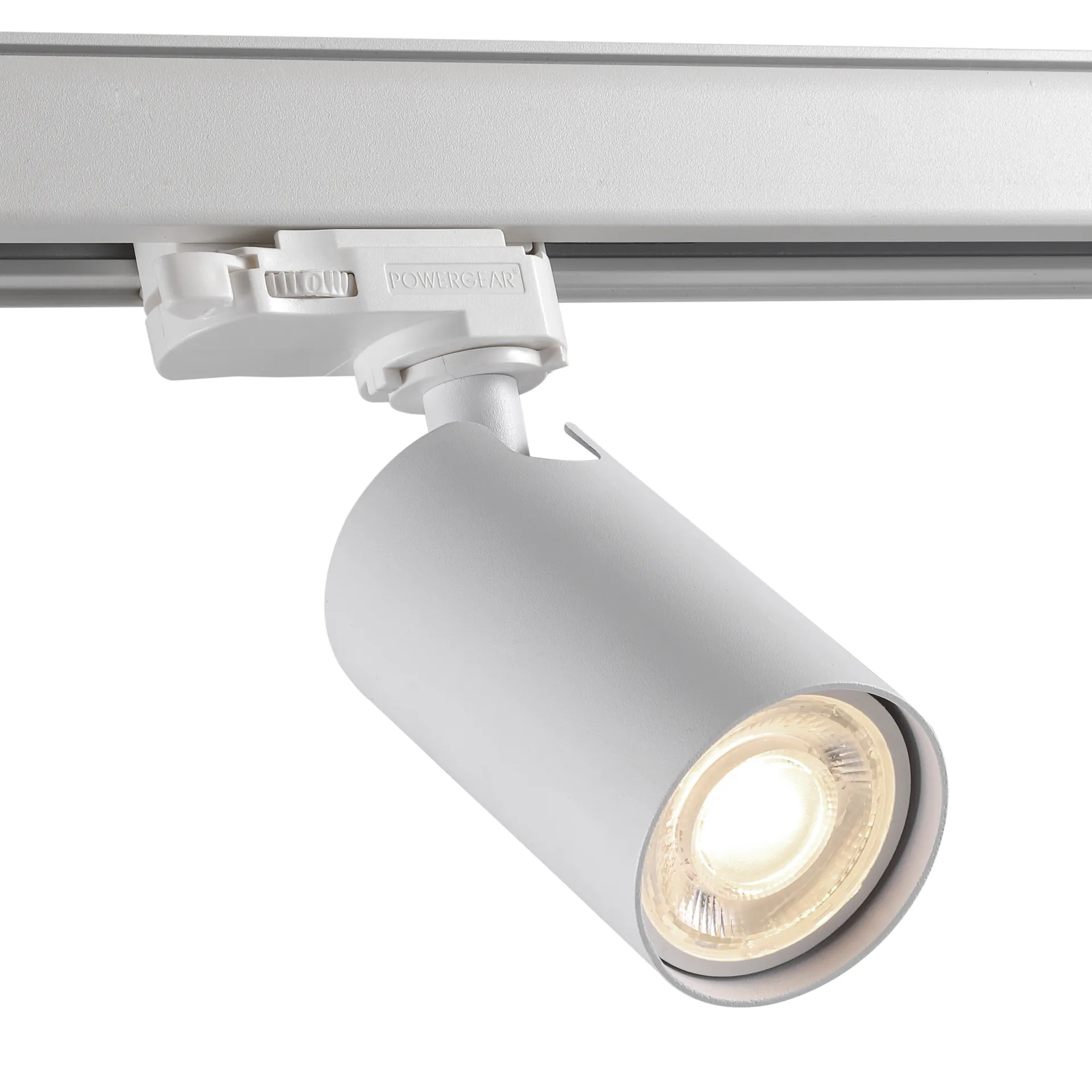 Strahler McShine für Schienensystem ''ST-59'' GU10, ØxL 55x97mm, weiß – Bild 3