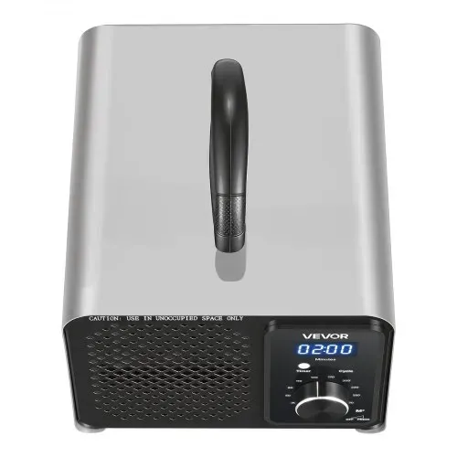 VEVOR Ozongenerator 36000mg/h, Industrielles Ozongerät mit 15s Startverzögerung 120min Timer & Drehgeberknopf, Ozonisator für Max. 300㎡, Ozon-Luftreiniger gegen Gerüche für Autos Hotels Wohnungen – Bild 8