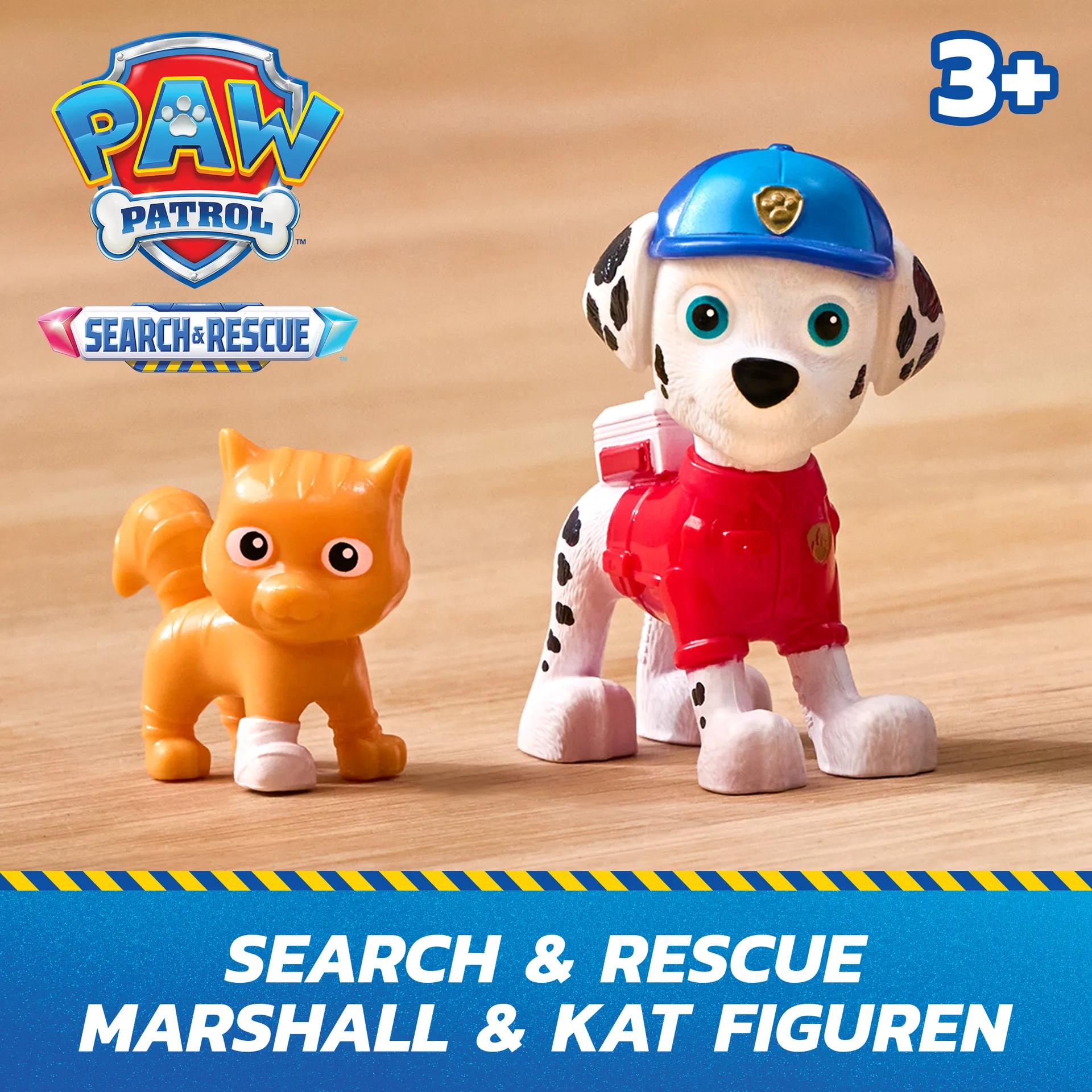 PAW Patrol - Search & Rescue: Marshalls Rettungsfahrzeug mit 2 Figuren – Bild 4