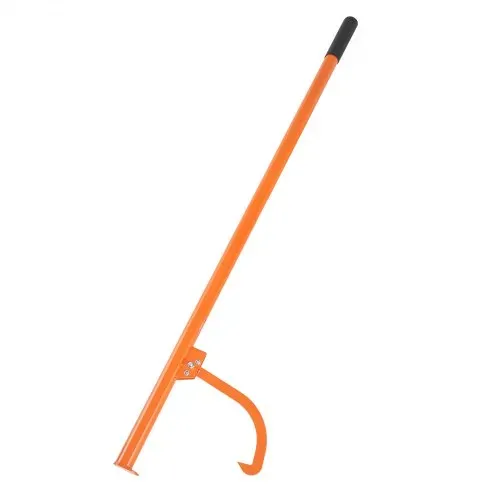 VEVOR Fällheber, 1500 mm, Stammheber aus Stahl, Stammwender, Forsthaken für Stämme mit max. φ 81cm, Forstwirtschaftswerkzeug, Fällhilfe mit Doppelfunktion zum Rollen & Festklemmen von Stämmen – Bild 10