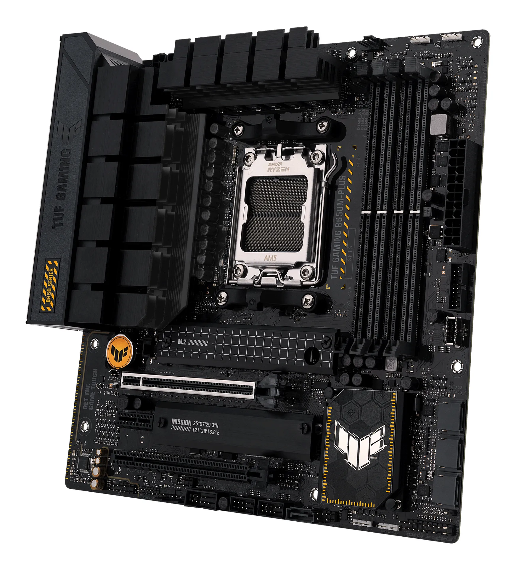 ASUS TUF GAMING B650M-PLUS AMD B650 Sockel AM5 micro ATX – Bild 3