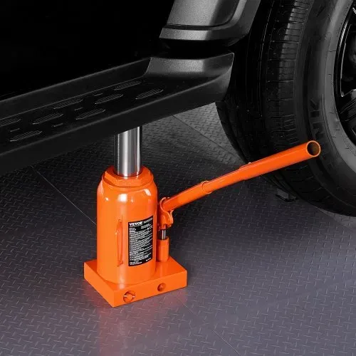 VEVOR hydraulischer Wagenheber 30 t Stempelwagenheber Flaschenwagenheber mit 285-475 mm Hubbereich und 3-teiligem langem Griff, für Auto Pickup Lkw Wohnmobil Autoreparatur Industrietechnik – Bild 7