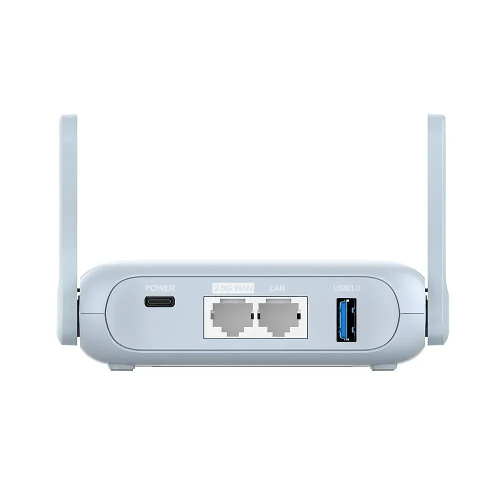 ALLNET Wireless Travel Router WIFI6 • AX3000 • 1GbE LAN • 2.5GbE WAN • Pocket-sized Router for Home and Travel / WiFi Client "OpenWRT" – Bild 5