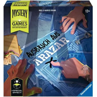 Mystery Games – Der Ausbruch aus Arazar, Brettspiel Mystery Games – Der Ausbruch aus Arazar, Brettspiel
