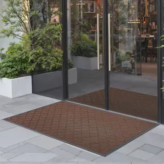 VEVOR Fußmatte für die Vordertür, 1194 x 889 mm, gewerbliche Bodenmatte für drinnen und draußen, moderner, stilvoller Teppich mit TPE-Rückseite, strapazierfähiger, waschbarer Eingangsteppich für Flur, Balkon, Garage, Braun VEVOR Fußmatte für die Vordertür, 1194 x 889 mm, gewerbliche Bodenmatte für drinnen und draußen, moderner, stilvoller Teppich mit TPE-Rückseite, strapazierfähiger, waschbarer Eingangsteppich für Flur, Balkon, Garage, Braun