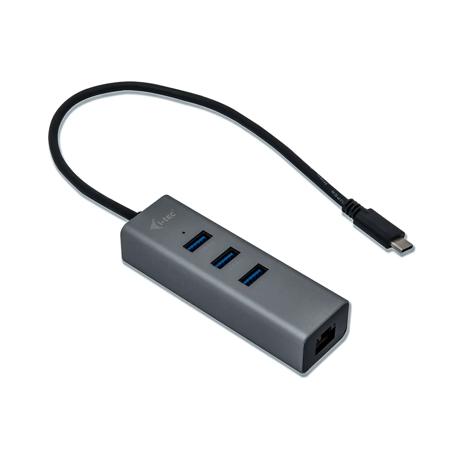 i-tec Metal USB-C HUB 3 Port + Gigabit Ethernet Adapter – Bild 2