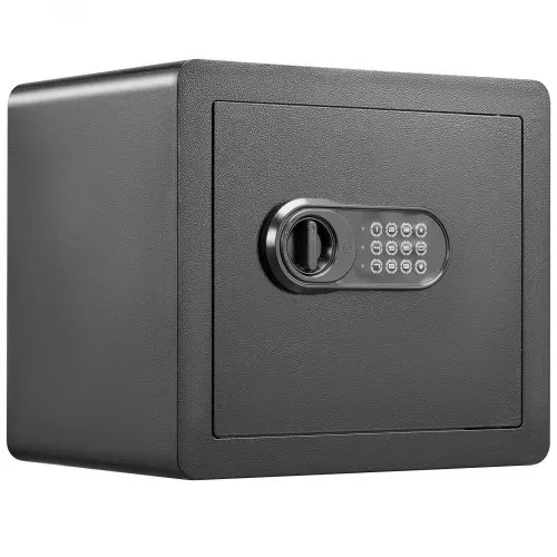 VEVOR Tresor 0,034 m³ Heimtresor Stahl für Bargeld Gold 15,8 x 11,8 x 35,05cm – Bild 10