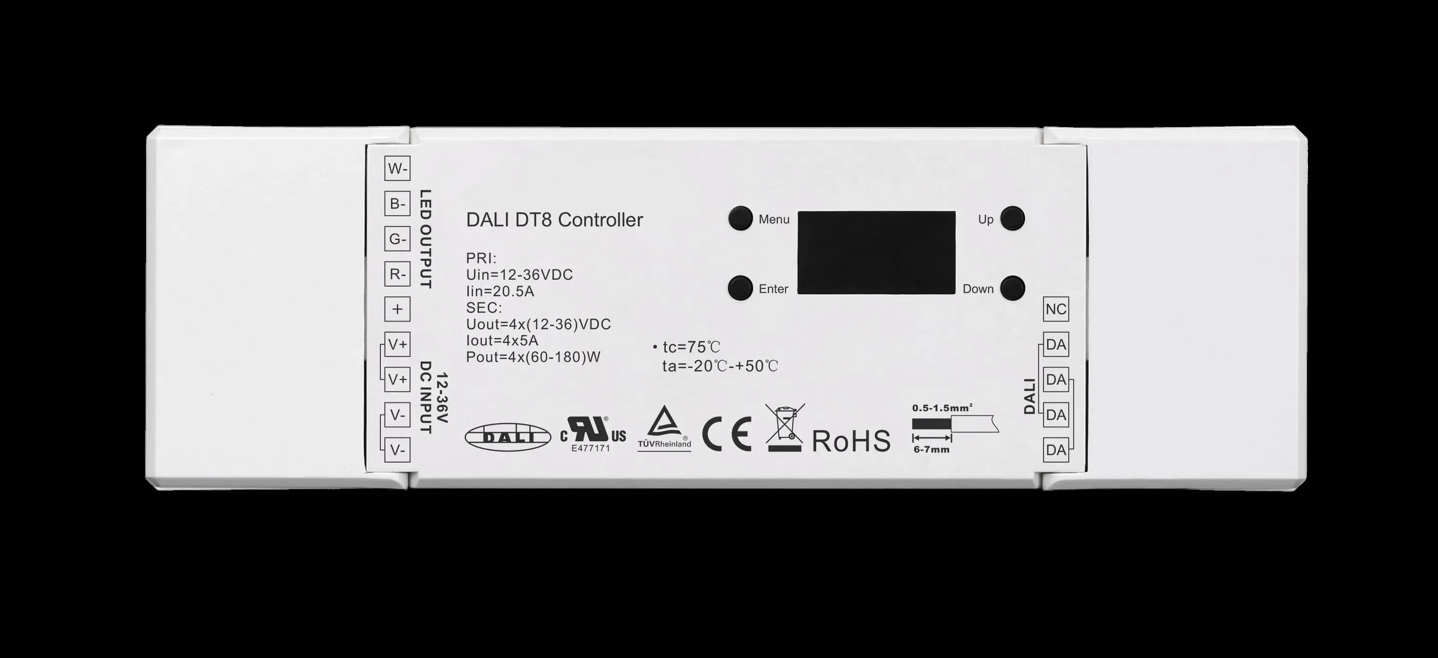 Synergy 21 LED Serie EOS 07 DALI Controller DT8 RGB/W OLED Controller – Bild 2