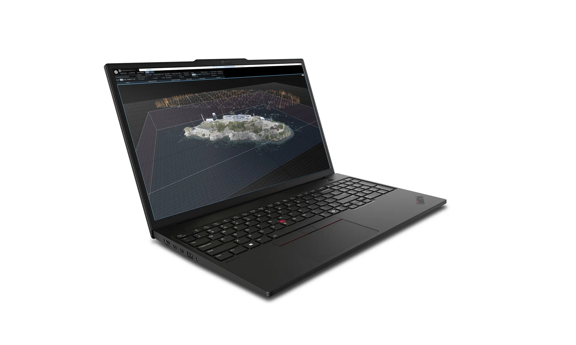 Lenovo ThinkPad P16s Gen 4 (Intel) Intel Core Ultra 7 255H Mobiler Arbeitsplatz 40,6 cm (16") WUXGA 32 GB DDR5-SDRAM 1 TB SSD NVIDIA RTX PRO 500 Blackwell Wi-Fi 7 (802.11be) Windows 11 Pro Deutsch Schwarz – Bild 4