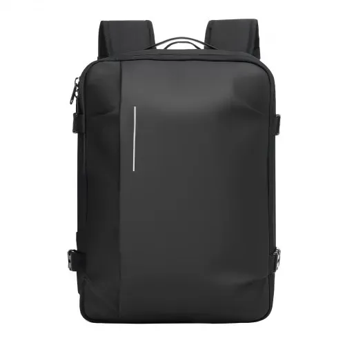 VEVOR Vakuum-Reiserucksack, 35 L, Vakuum-Kompressions-Reiserucksack mit Luftpumpe, mehreren Taschen & Fächern, wasserabweisendes Handgepäck, lässige Tasche für persönliche Gegenstände, Schwarz – Bild 9